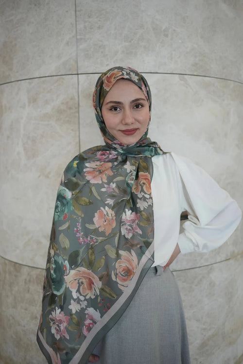 Florya Hijab - Green