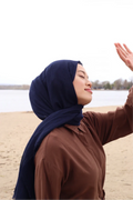 Relax Hijab -Dark Blue