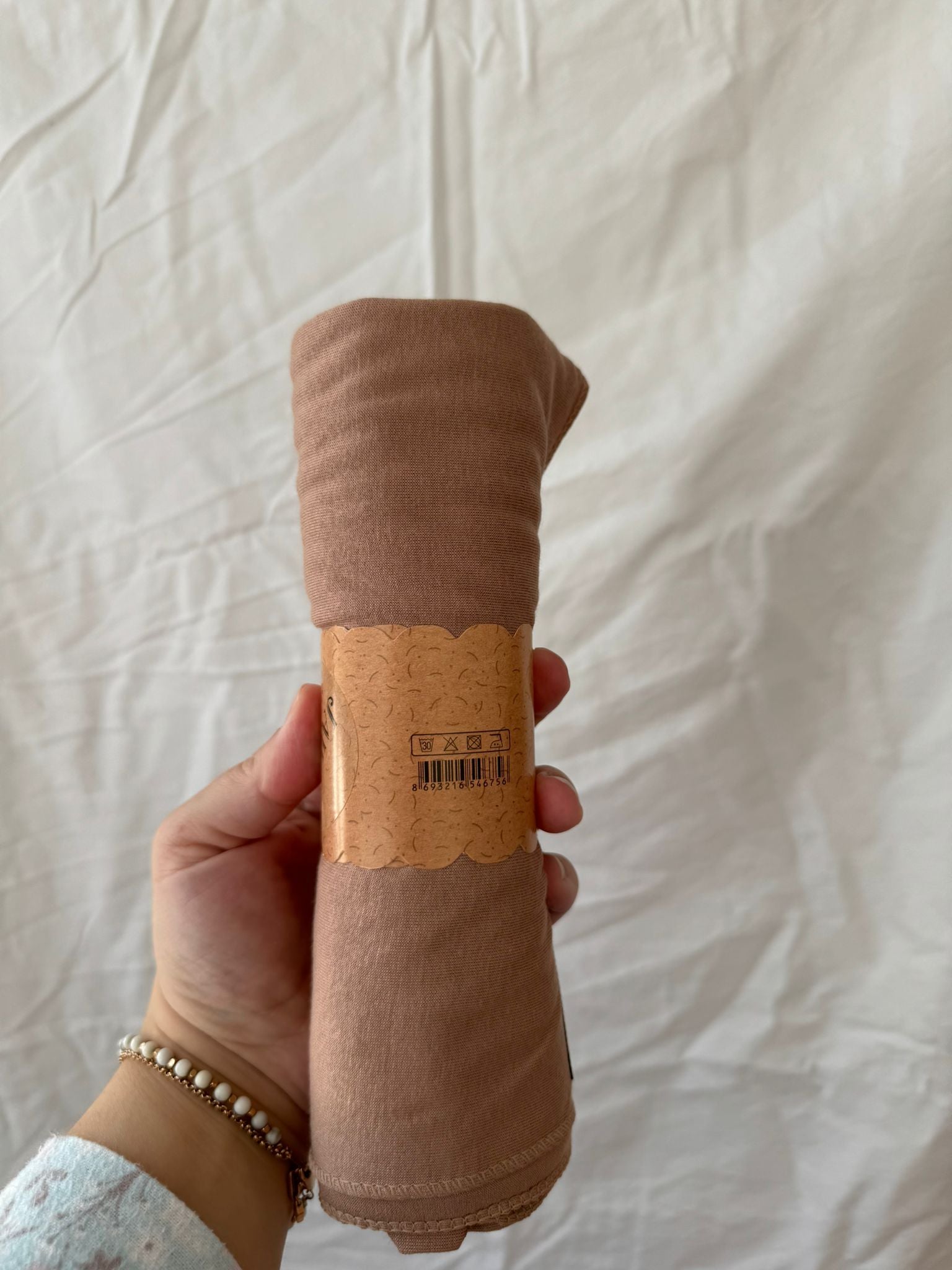 PREMIUM JERSEY-Latte (Warm Latte / Soft Mocha)