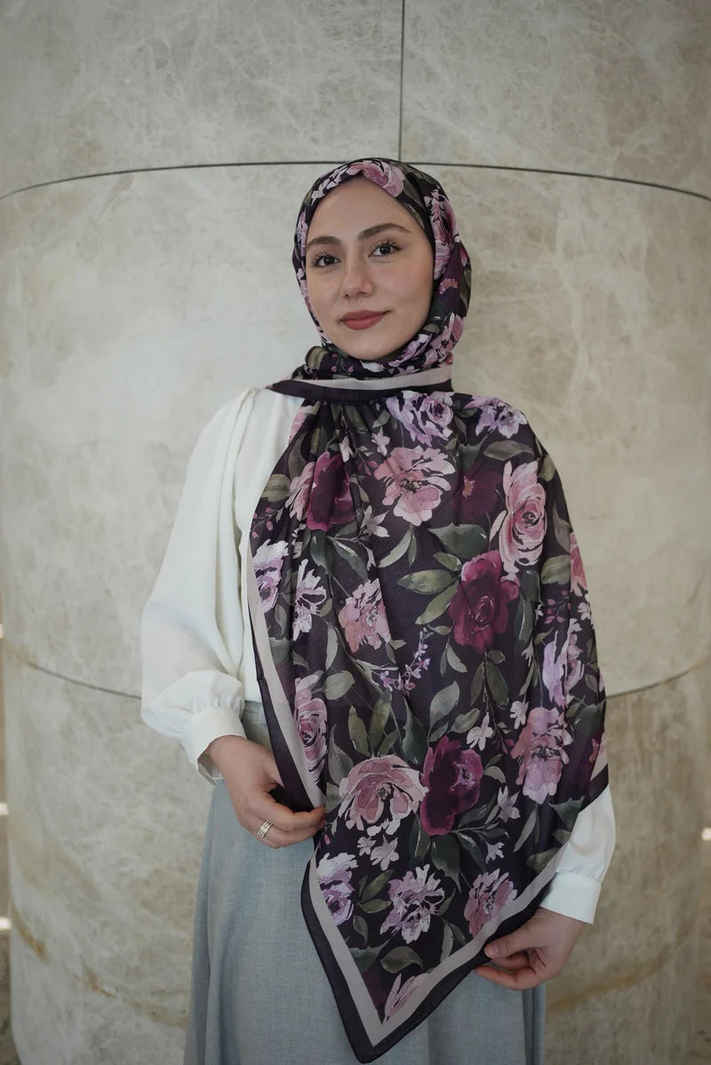Florya Hijab - Purple