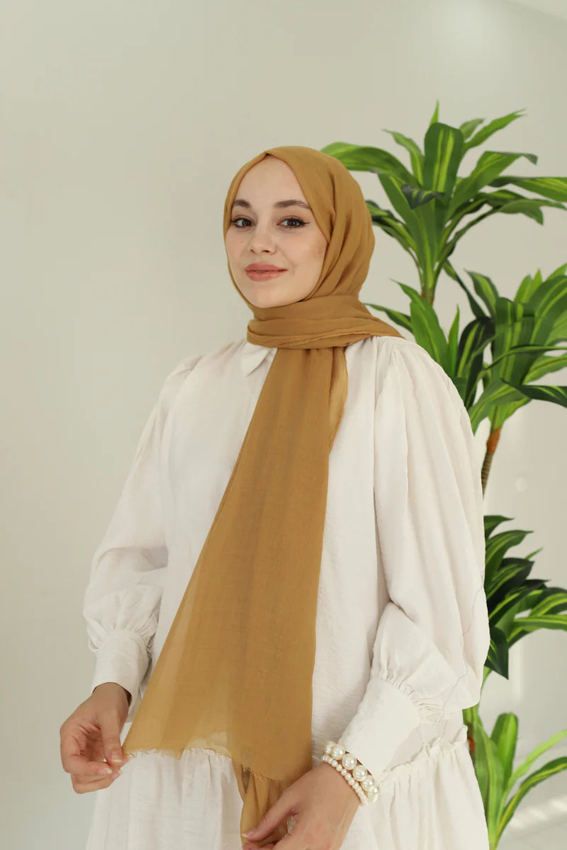 Relax Hijab -  Turmeric