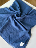 Relax Square Scarf - Indigo