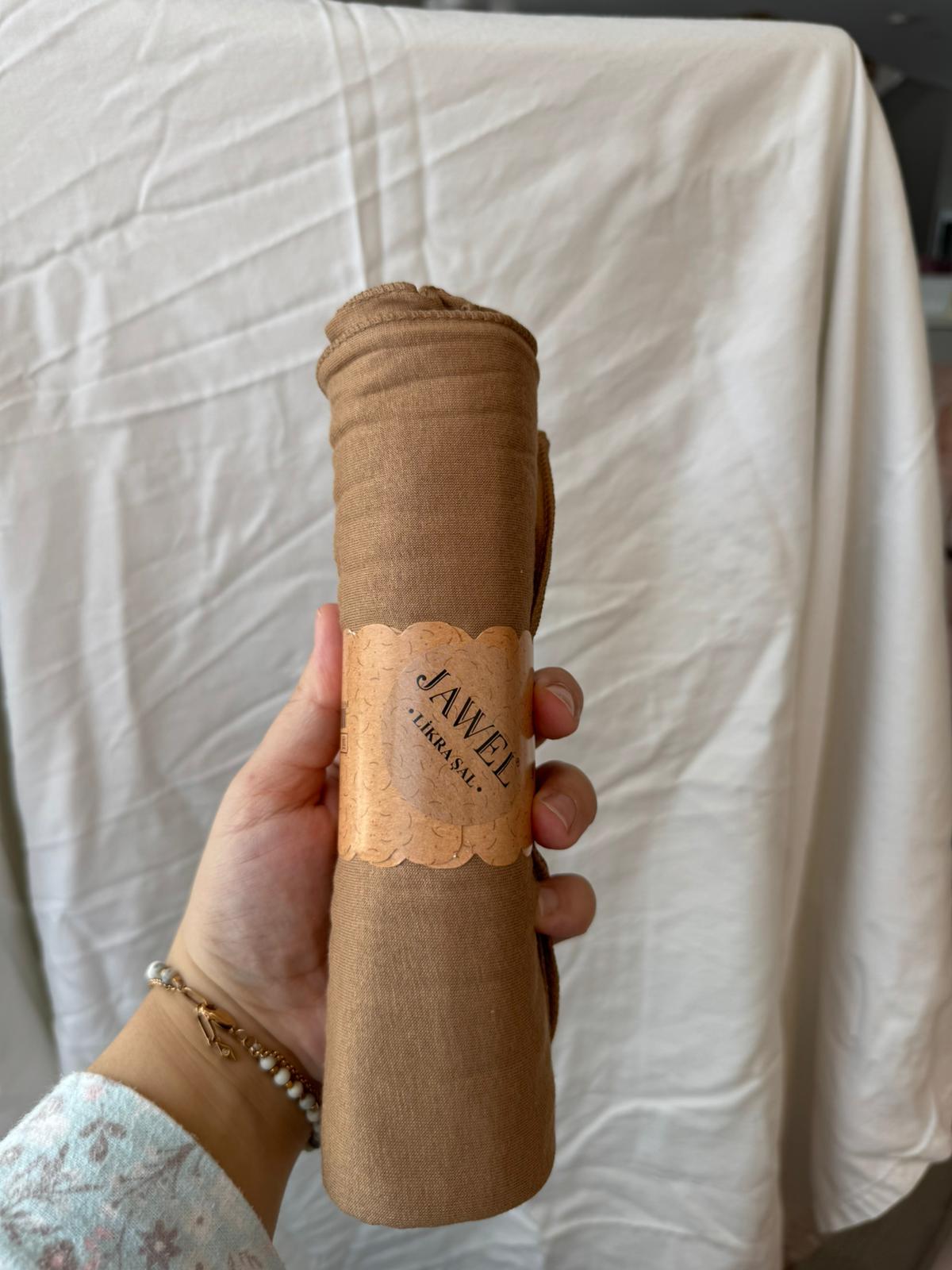 PREMIUM JERSEY-WARM TAUPE