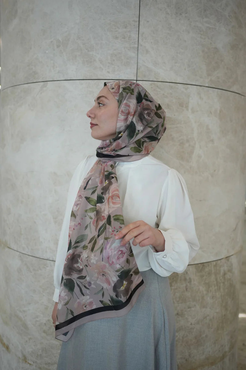 Florya Hijab - Taupe