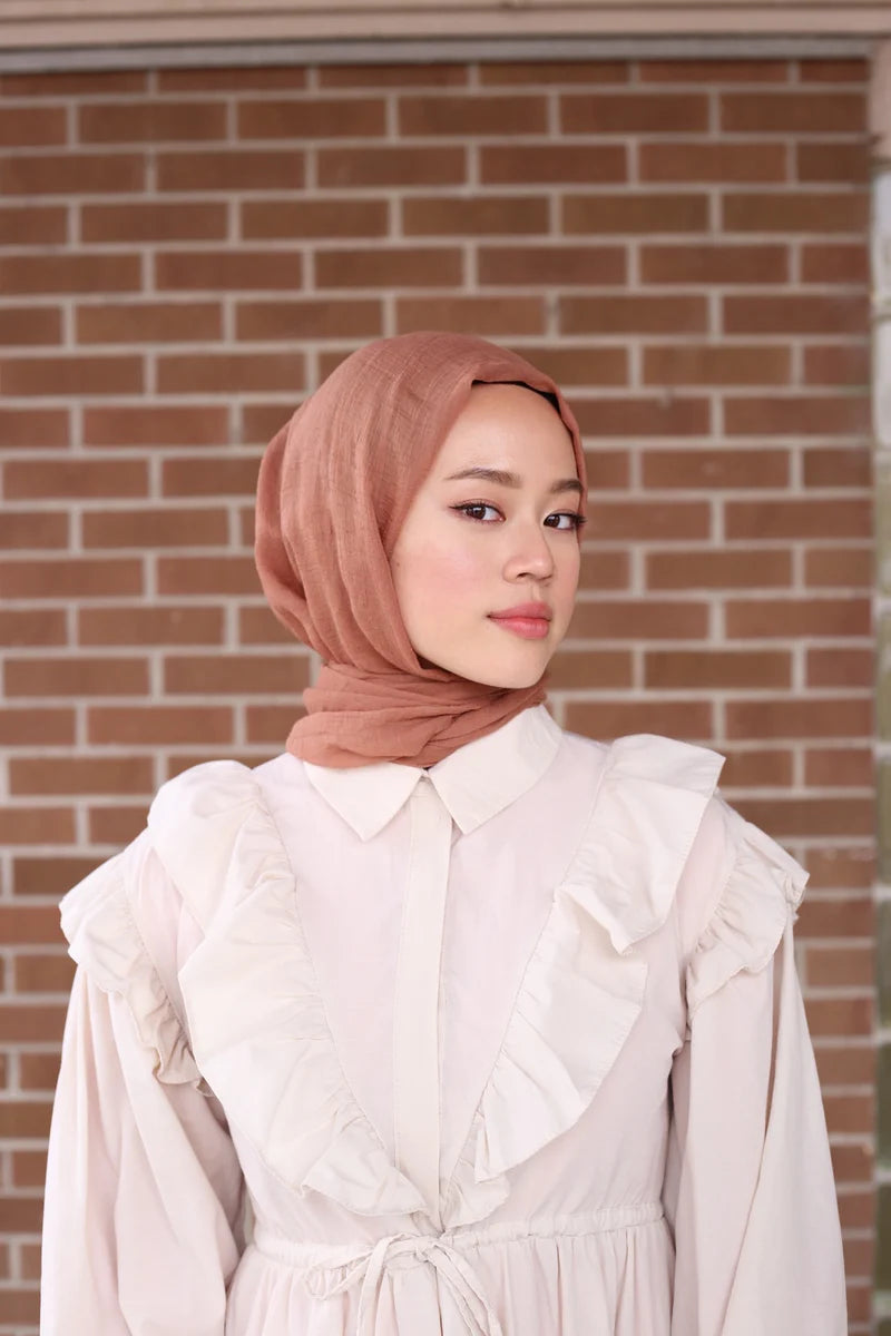 Relax Hijab - Rose Brown