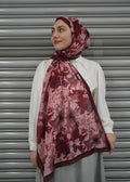 Velora Hijab - Burgundy