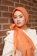 Relax Hijab - Peach Orange