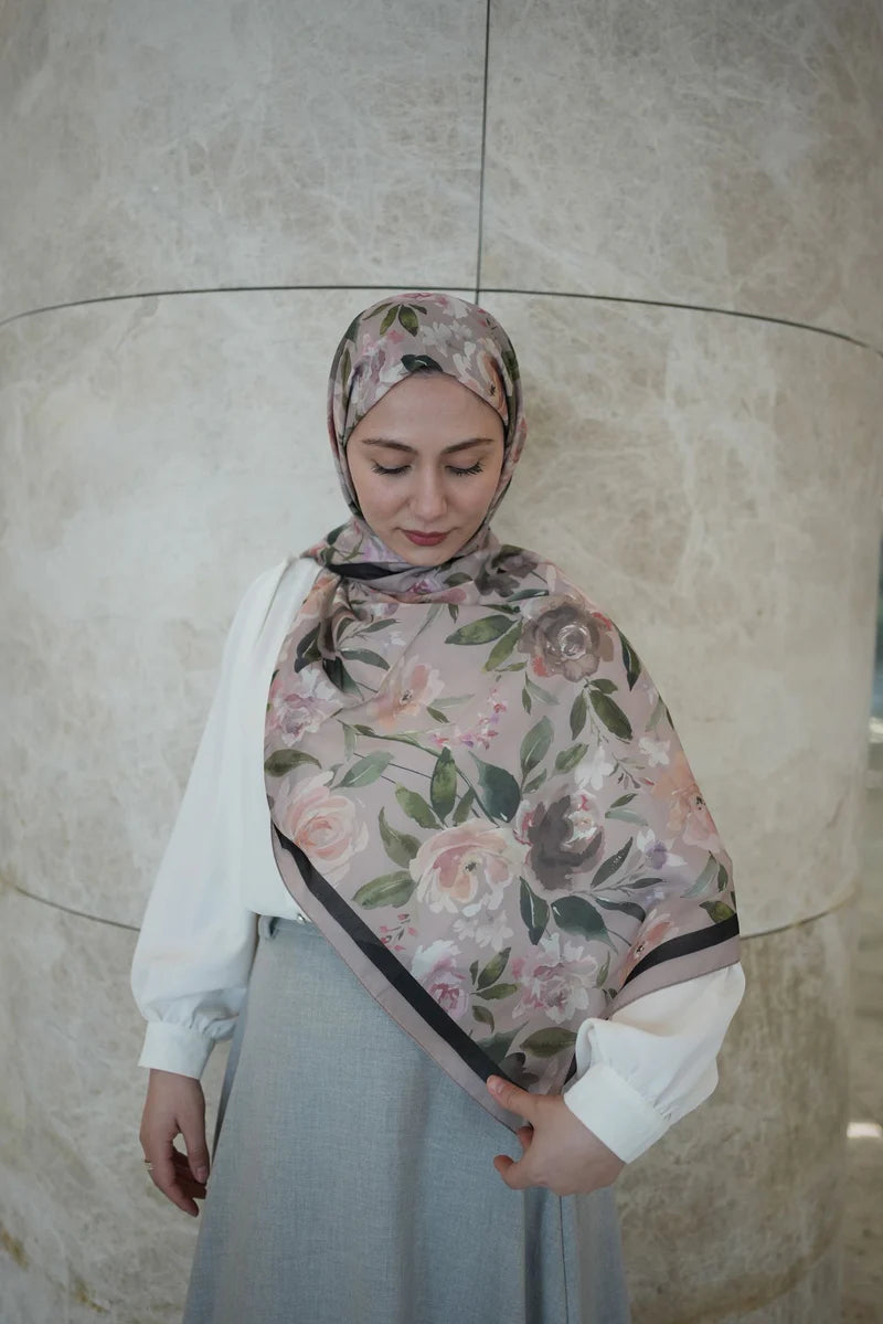 Florya Hijab - Taupe
