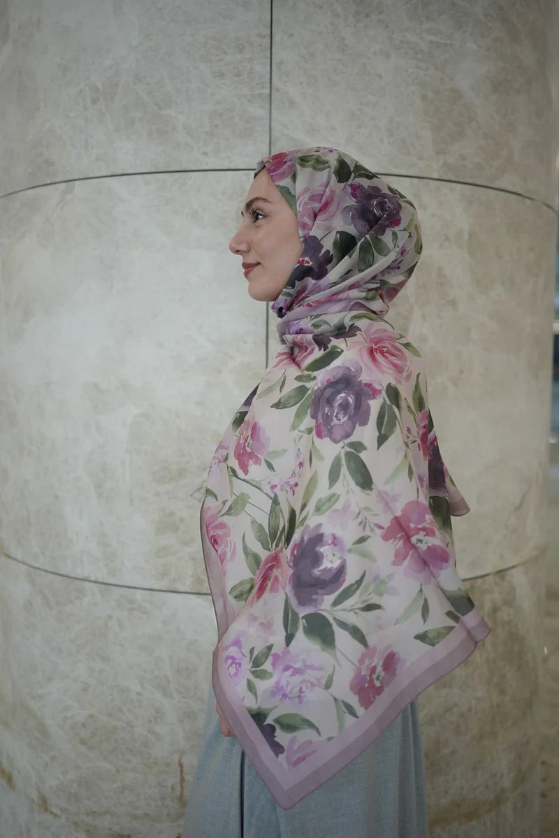 Florya Hijab - Powder