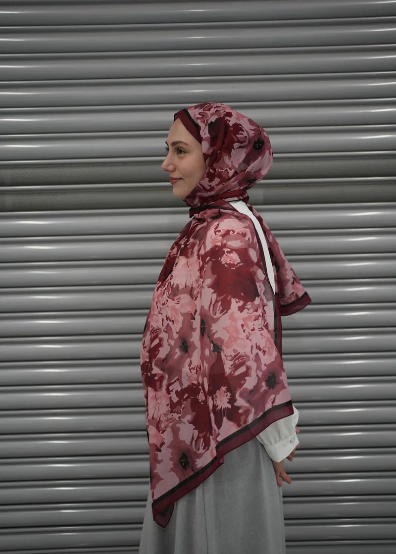 Velora Hijab - Burgundy