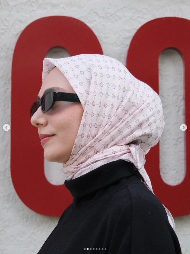 Monogram - Powder Pink