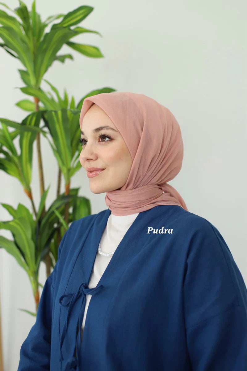 Relax Square Scarf - Light Powder Pink