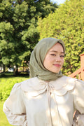 Relax Square Scarf - Sage