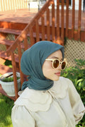 Relax Square Scarf - Teal