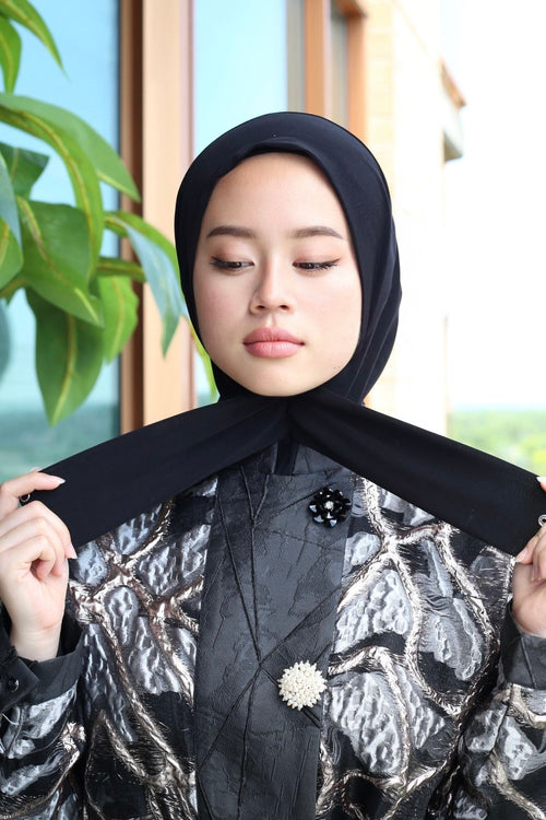 Athletic Hijab - Black