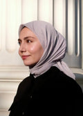 Relax Square Scarf - Gray