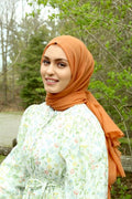Relax Hijab - Burnt Orange