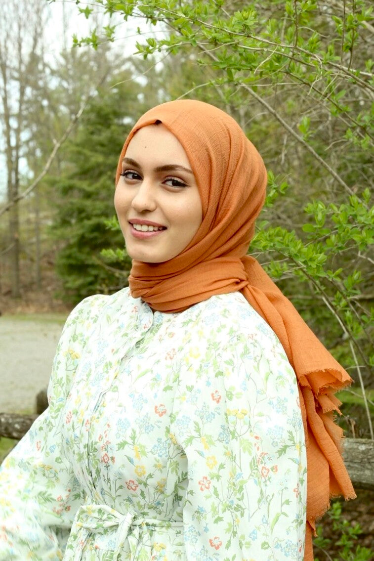 Relax Hijab - Burnt Orange
