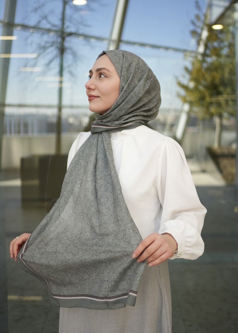 Scheherazade Hijab - Pastel Green